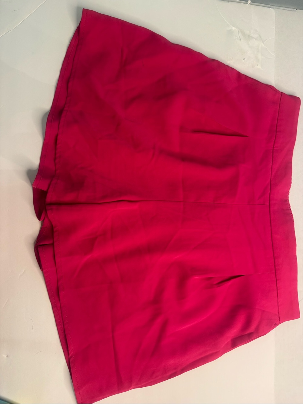 High-Waist Women’s Hot Pink Tailored Shorts